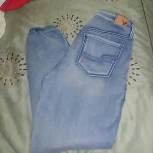 American Eagle jean joggers